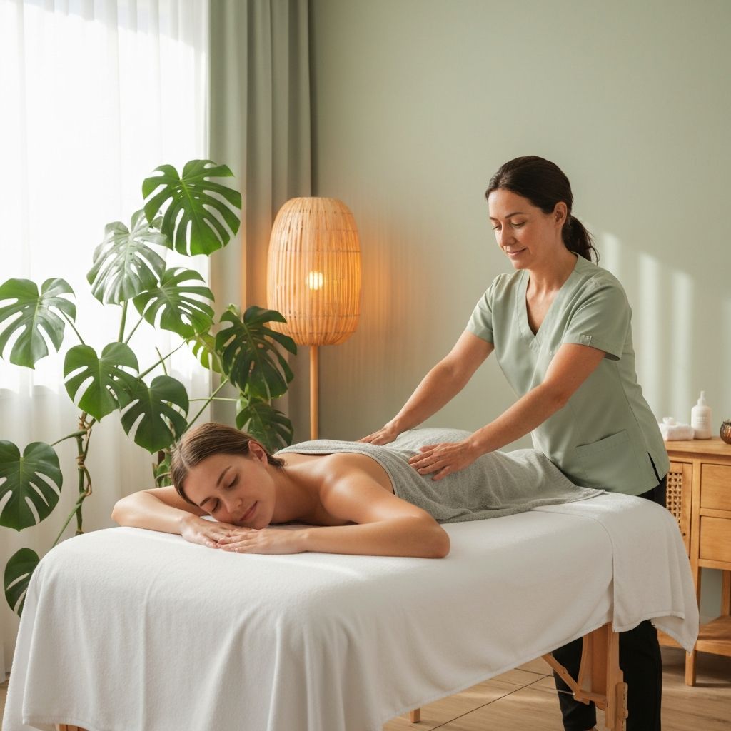 Full Body Massage treatment at Seabreeze Coastal